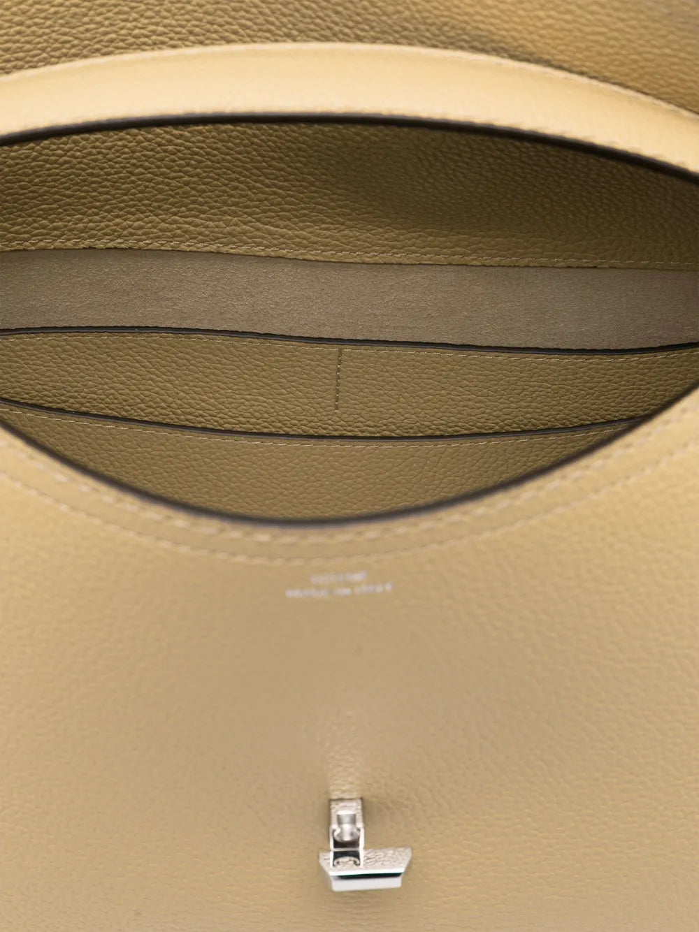 ExclusiveTOTEMET-Lock leather handle bag