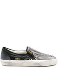 Golden Goose Vce Crystal-Embellished Slip-On Sneakers