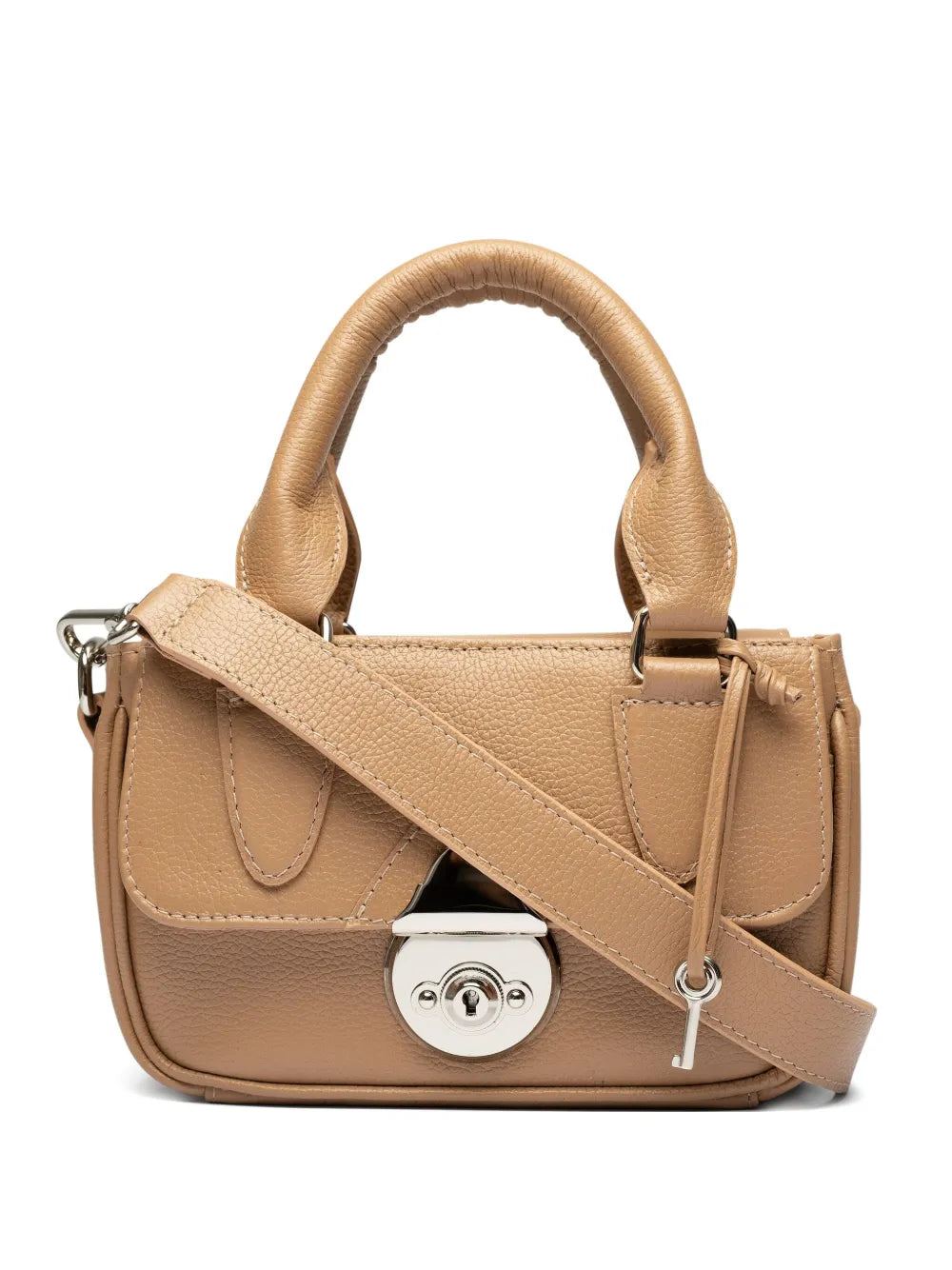 Sarah Chofakianmini Sarah textured leather tote bag