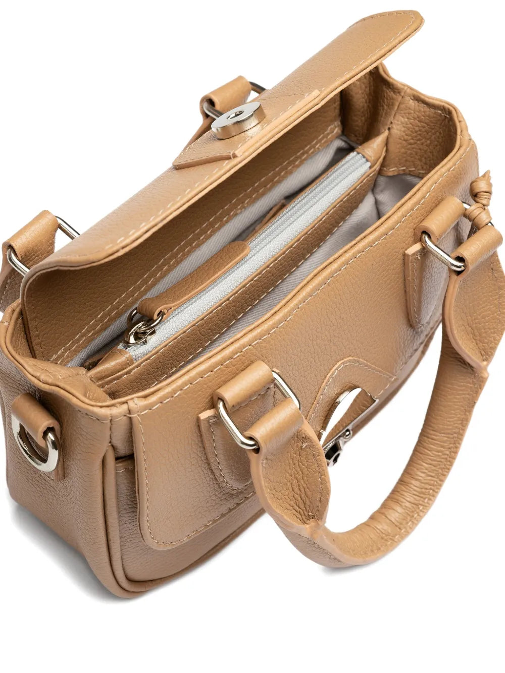 Sarah Chofakianmini Sarah textured leather tote bag