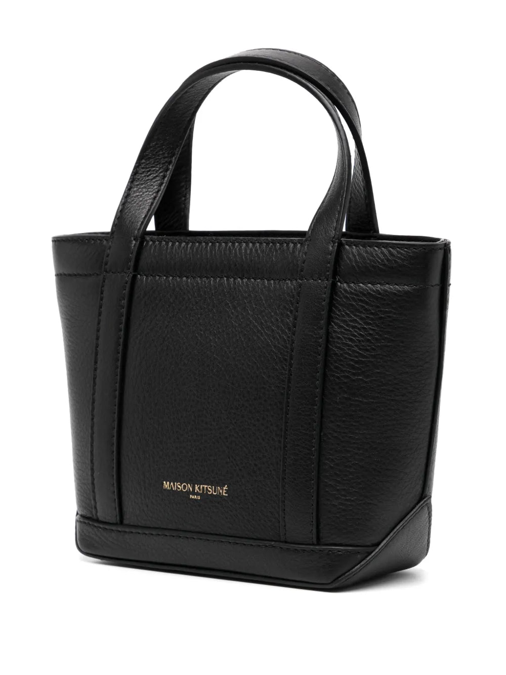 Maison Kitsunémini fox head tote bag