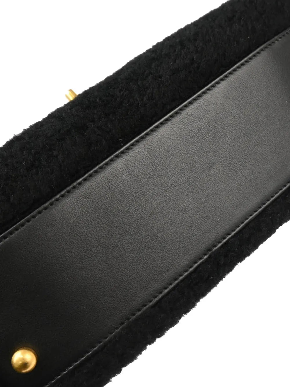 Pre-OwnedCHANEL Pre-Owned2016 CC shearling medium shoulder bag