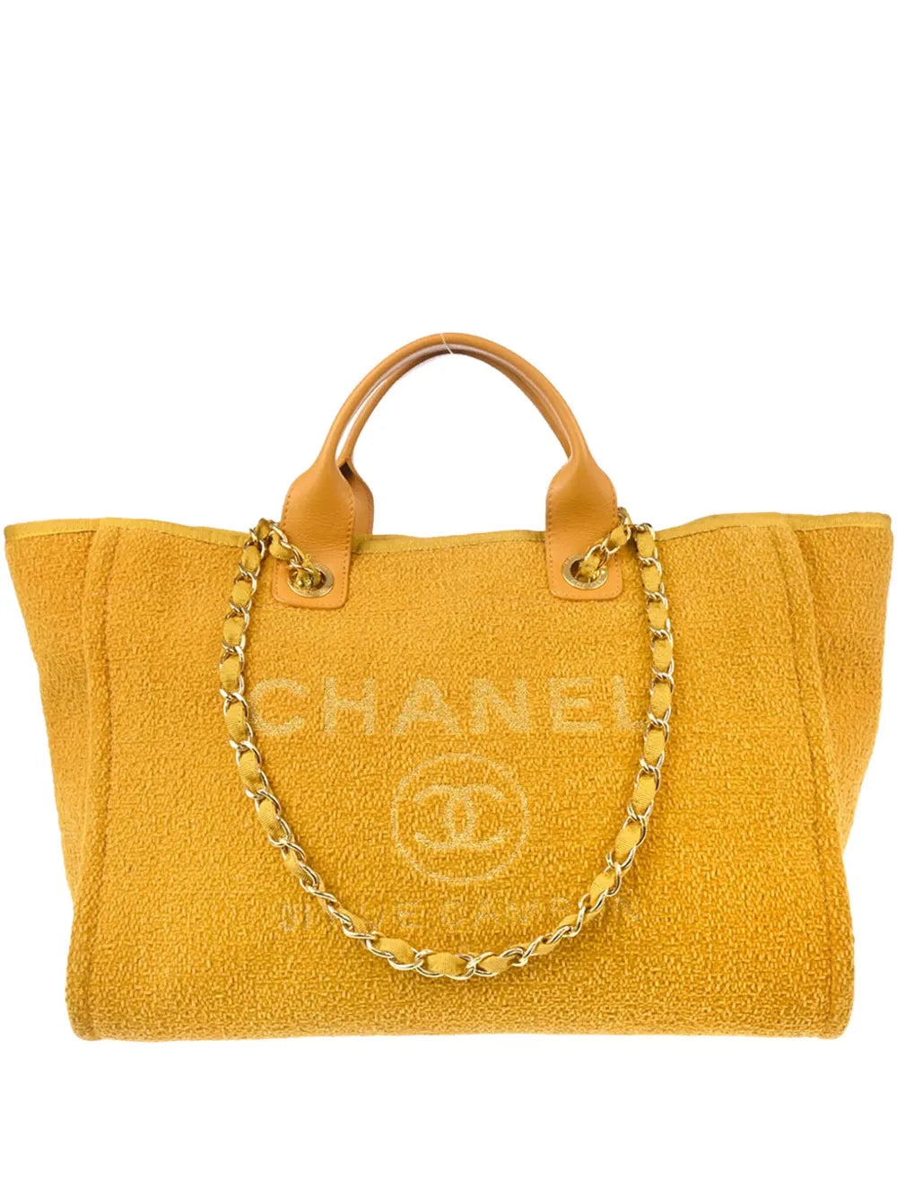 Pre-OwnedCHANEL Pre-Owned2019 medium Deauville tote bag