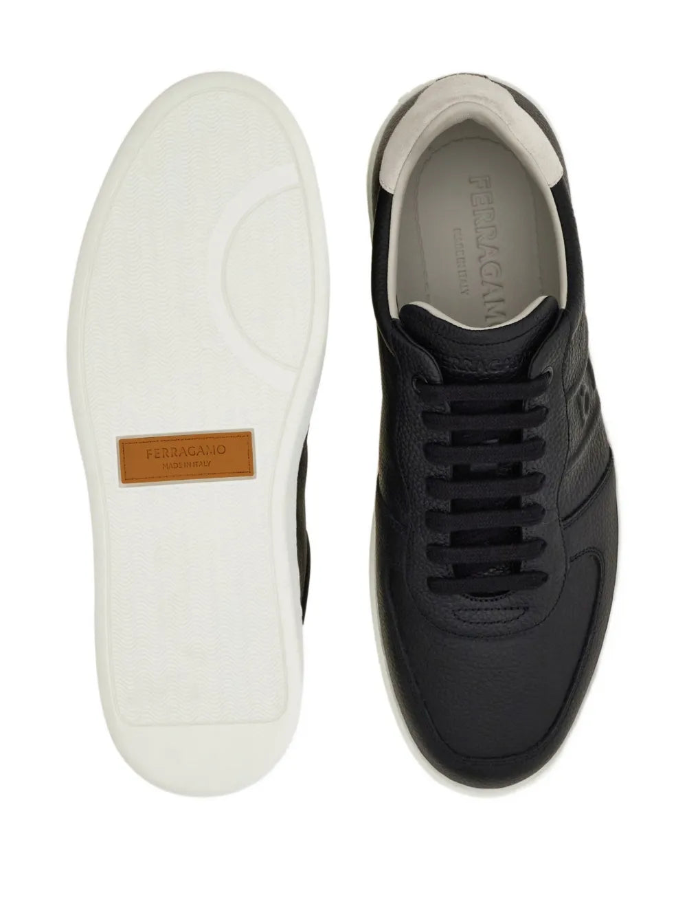 Ferragamo Leather Trainers