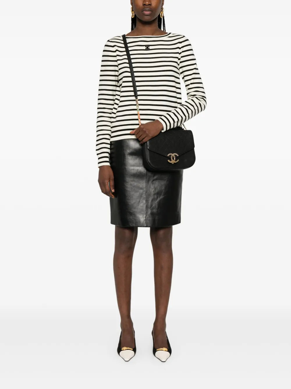 Pre-OwnedCHANEL Pre-Ownedmedium Coco Cuba crossbody bag