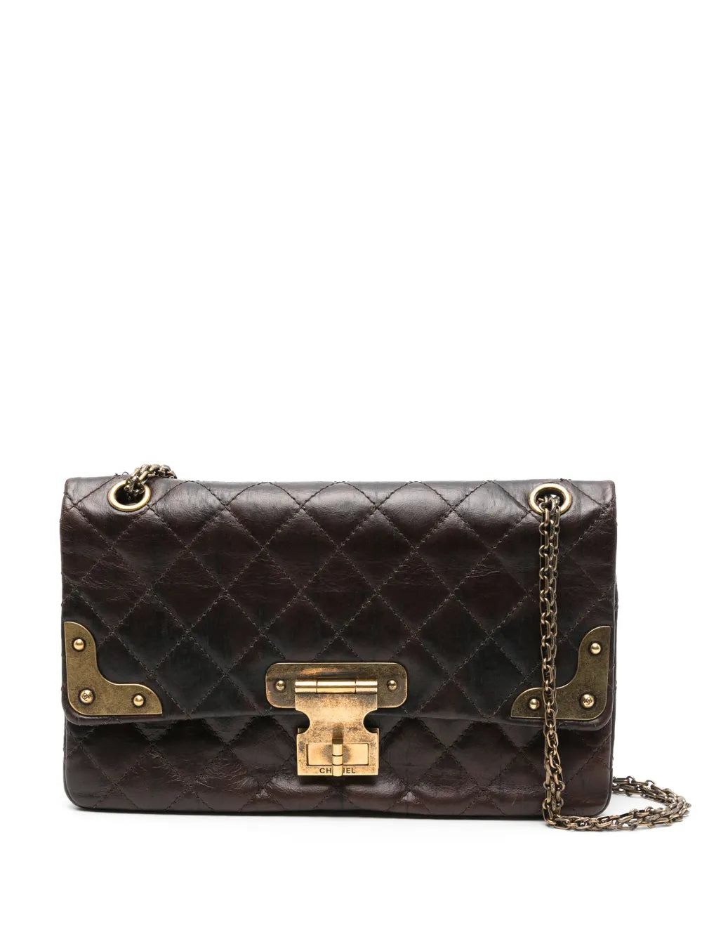 Pre-OwnedCHANEL Pre-Owned2009-2010 Jumbo Reissue Paris-Shangai shoulder bag