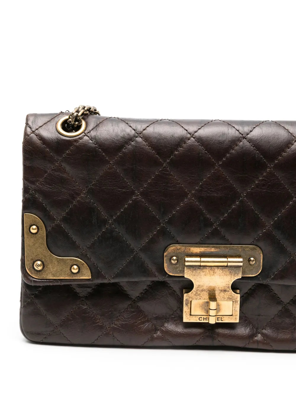 Pre-OwnedCHANEL Pre-Owned2009-2010 Jumbo Reissue Paris-Shangai shoulder bag