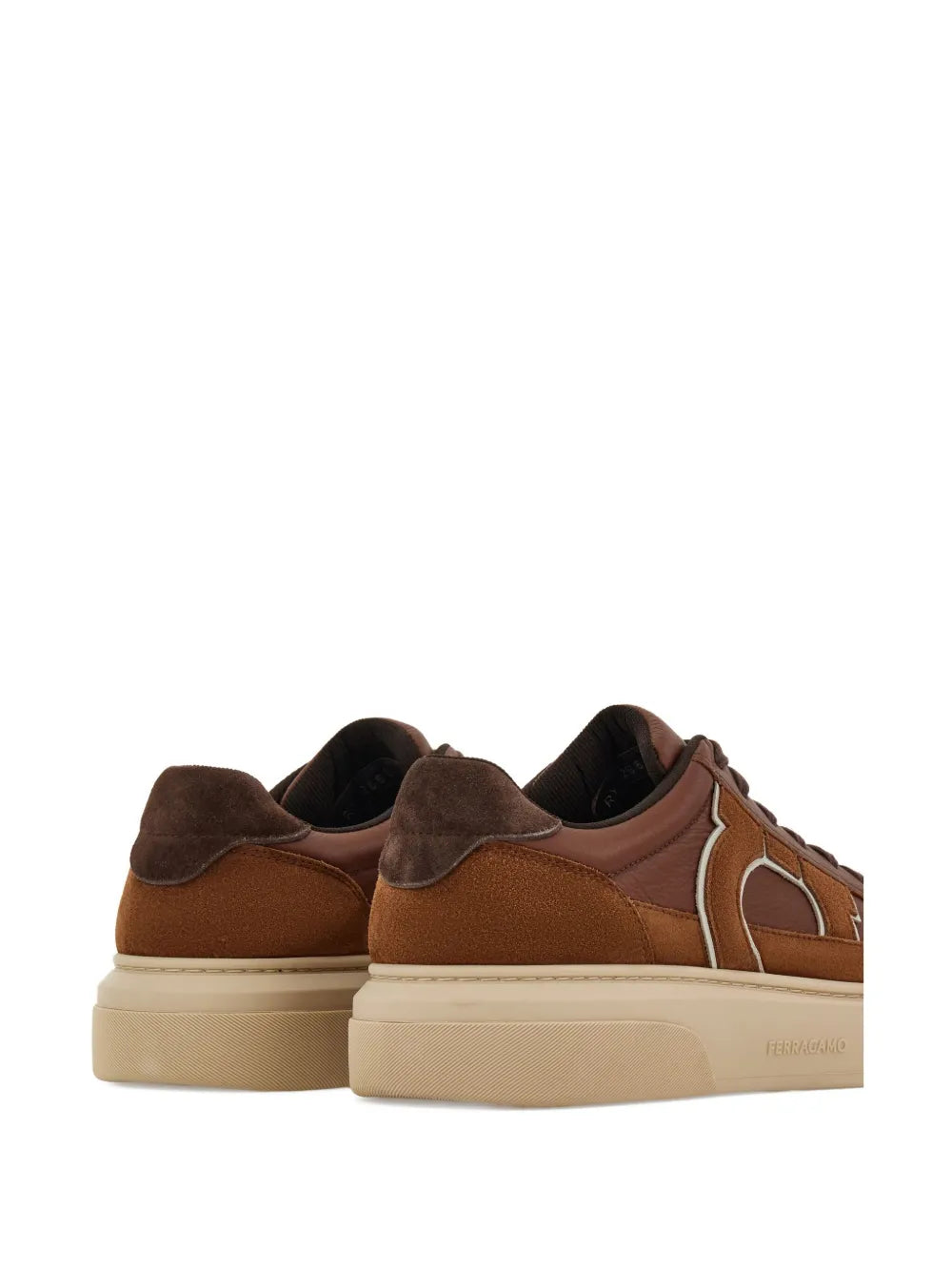 Ferragamo Suede Leather Sneakers