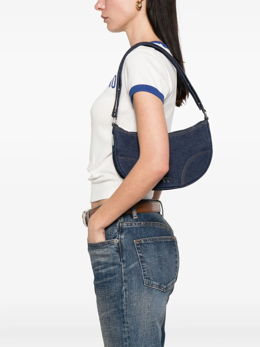 Maison Kitsun?oogie Moon shoulder bag
