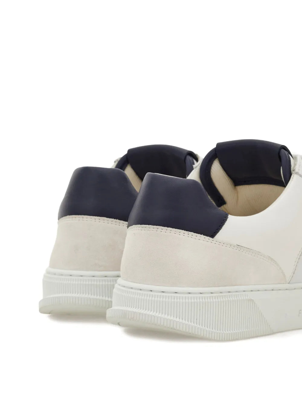 Ferragamo Logo-Embroidered Leather Sneakers