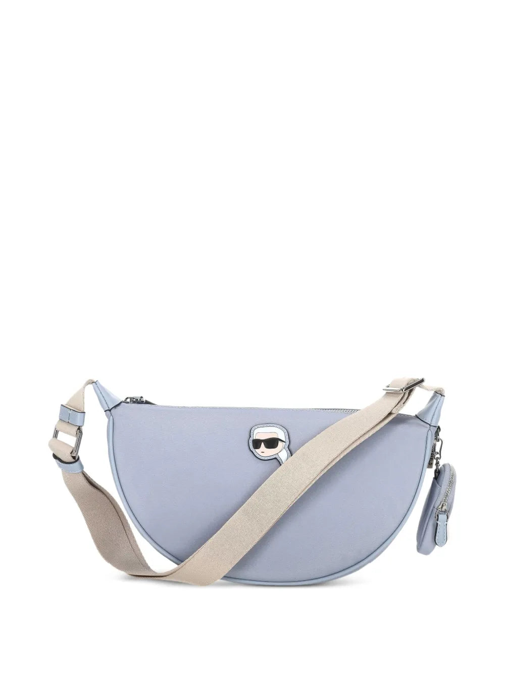 Karl Lagerfeldmedium logo-patch shoulder bag