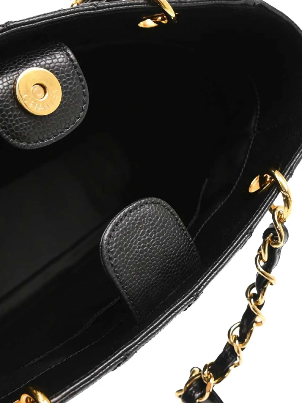 Pre-OwnedCHANEL Pre-Owned2009 CC quilted Petite tote bag