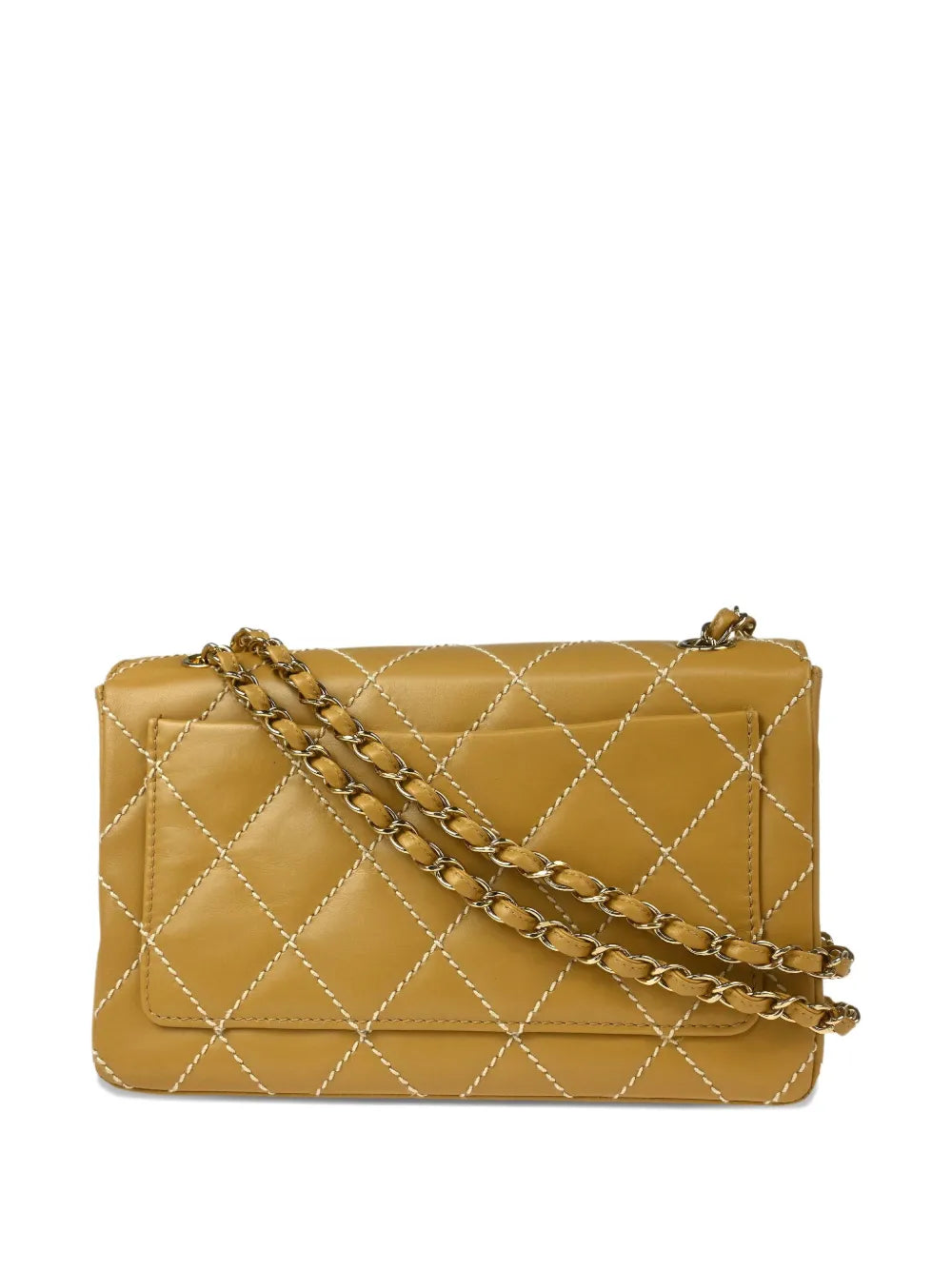 Pre-OwnedCHANEL Pre-Owned2002 Wild Stitch Straight Flap shoulder bag