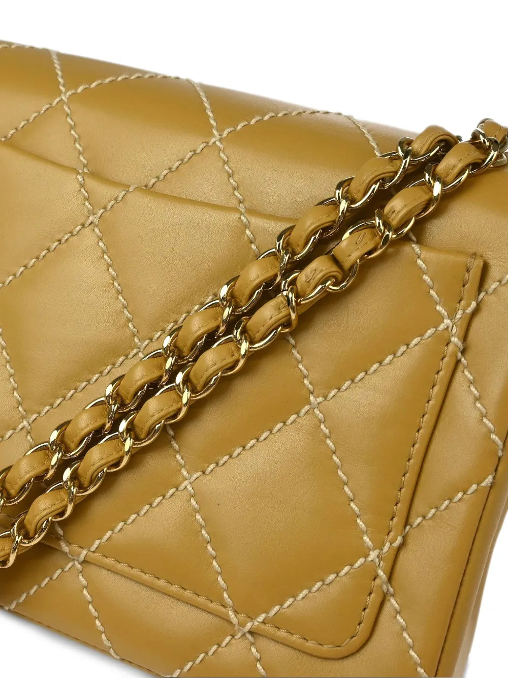 Pre-OwnedCHANEL Pre-Owned2002 Wild Stitch Straight Flap shoulder bag