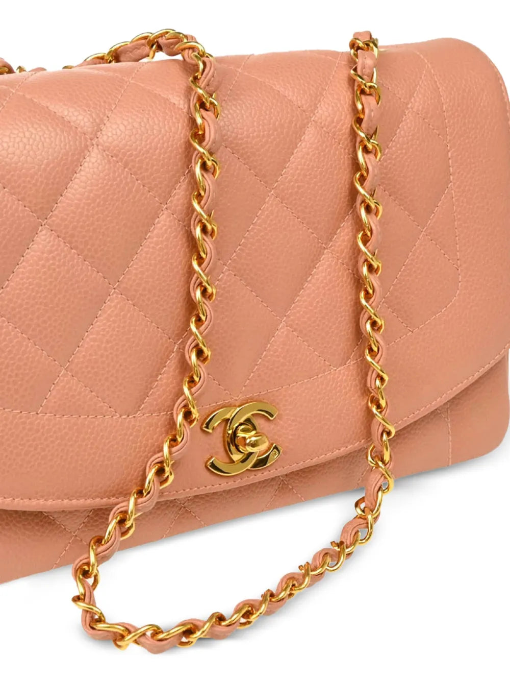 Pre-OwnedCHANEL Pre-Owned1995 medium Diana shoulder bag