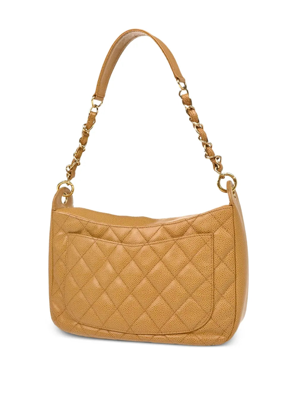 Pre-OwnedCHANEL Pre-Owned2003 CC diamond-quilted shoulder bag