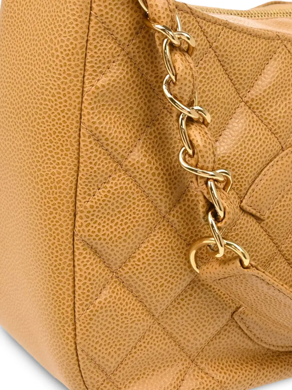 Pre-OwnedCHANEL Pre-Owned2003 CC diamond-quilted shoulder bag