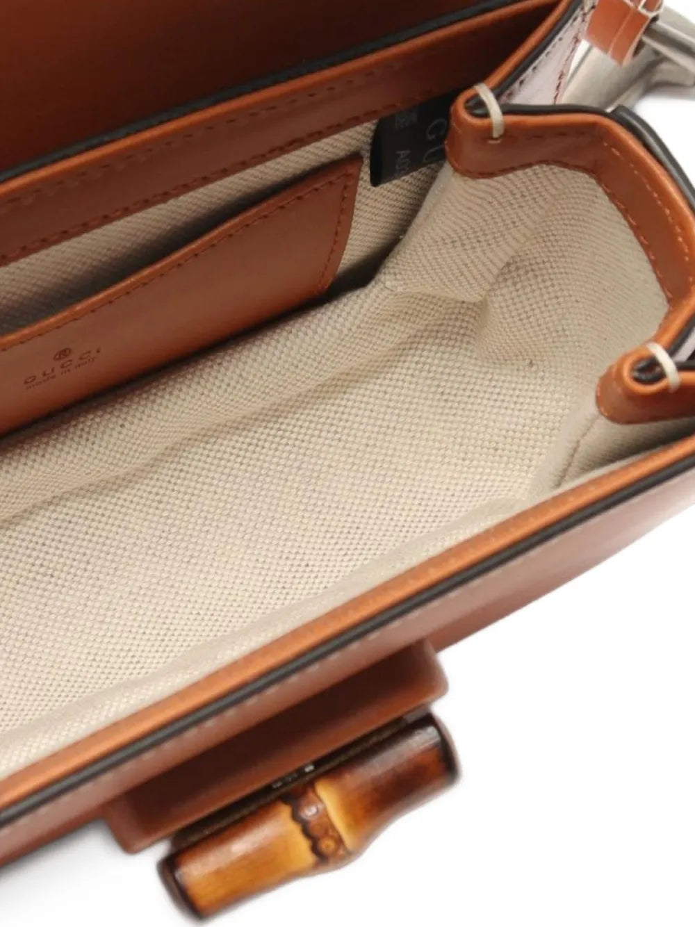 Pre-OwnedGucci Pre-Owned2020s mini Bamboo handbag