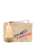 DSQUARED2Summer Lovers clutch bag