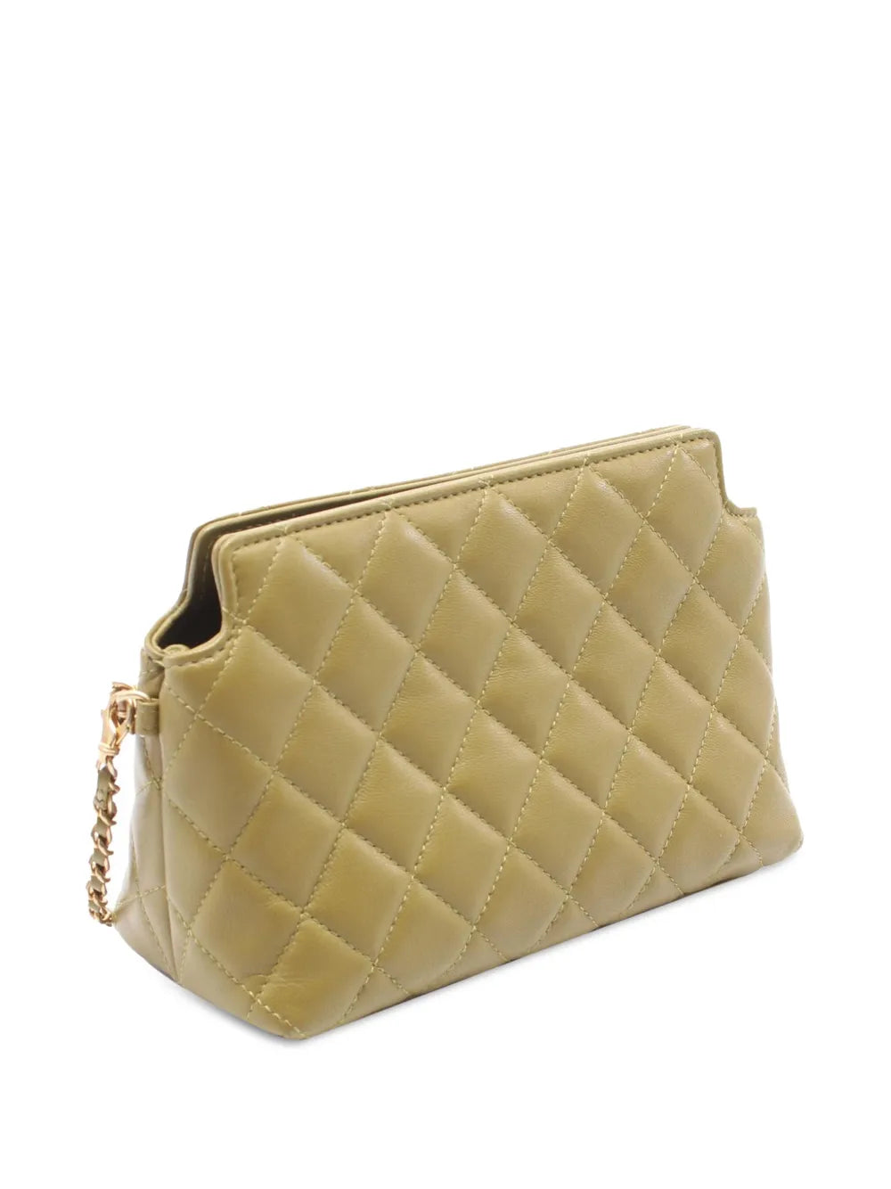 Pre-OwnedCHANEL Pre-Owned2021-2024 Quilted Lambskin Leo shoulder bag