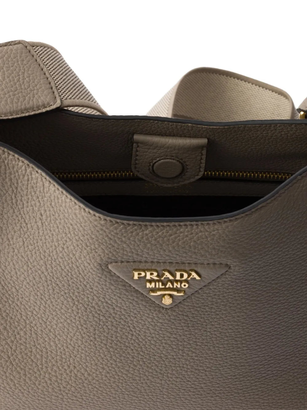 Pradamedium leather bag