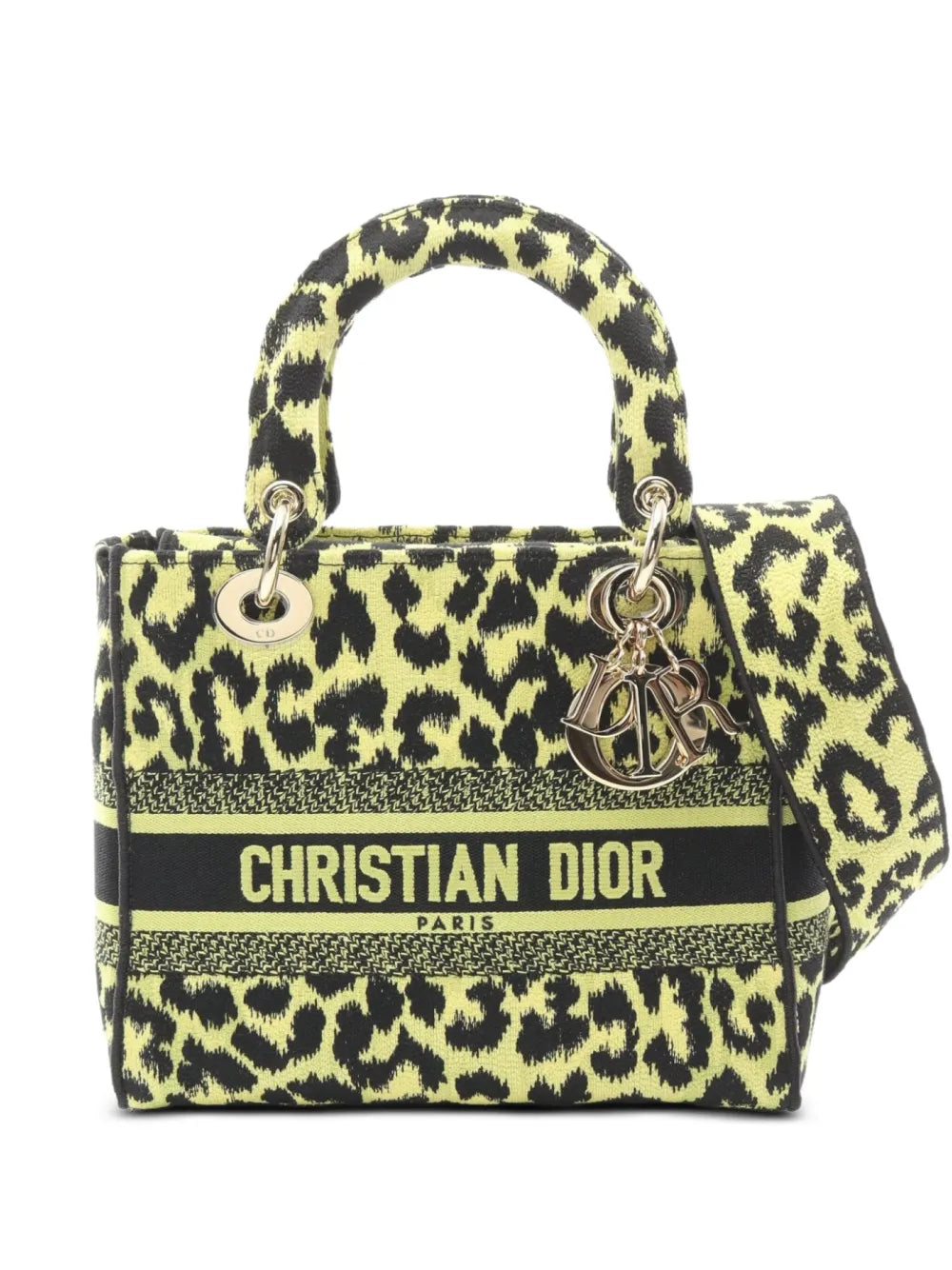 Pre-OwnedChristian Dior Pre-Owned2010s medium Lady D-Lite two-way handbag