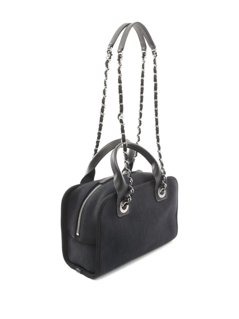 Pre-OwnedCHANEL Pre-Owned2021 Deauville Bowling shoulder bag
