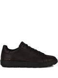Geox Spherica Leather Lace-Up Sneakers