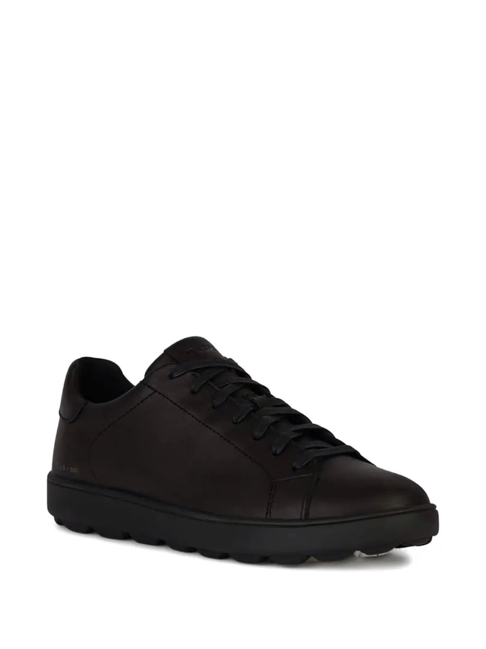 Geox Spherica Leather Lace-Up Sneakers