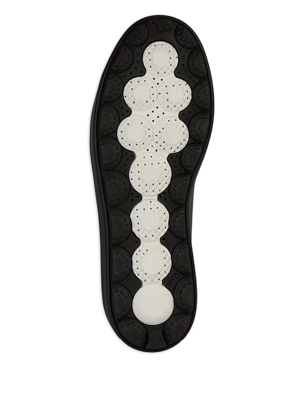 Geox Spherica Leather Lace-Up Sneakers