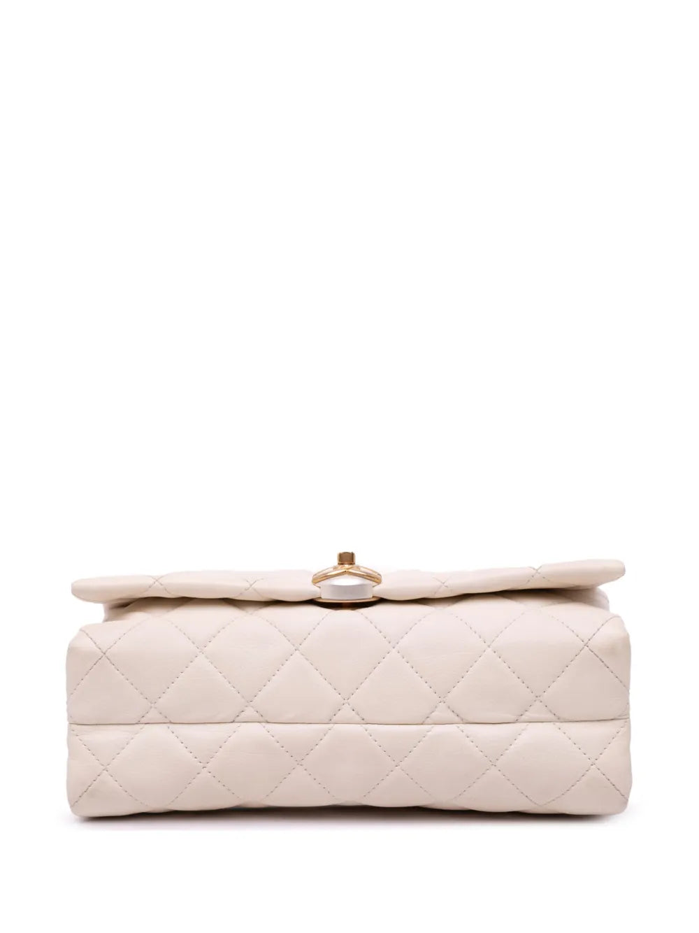 Pre-OwnedCHANEL Pre-Owned2019 Quilted Calfskin Pearl CC Accordion Flap crossbody bag