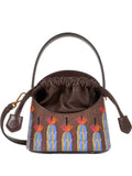 ETROx Agostino Iacurci small Saturno bucket bag