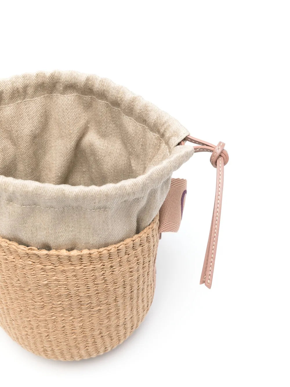Chlo?mall Basket bucket bag