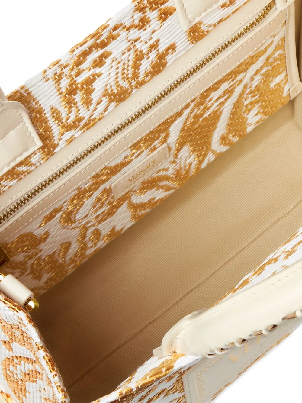 Versacesmall Barocco Athena tote bag