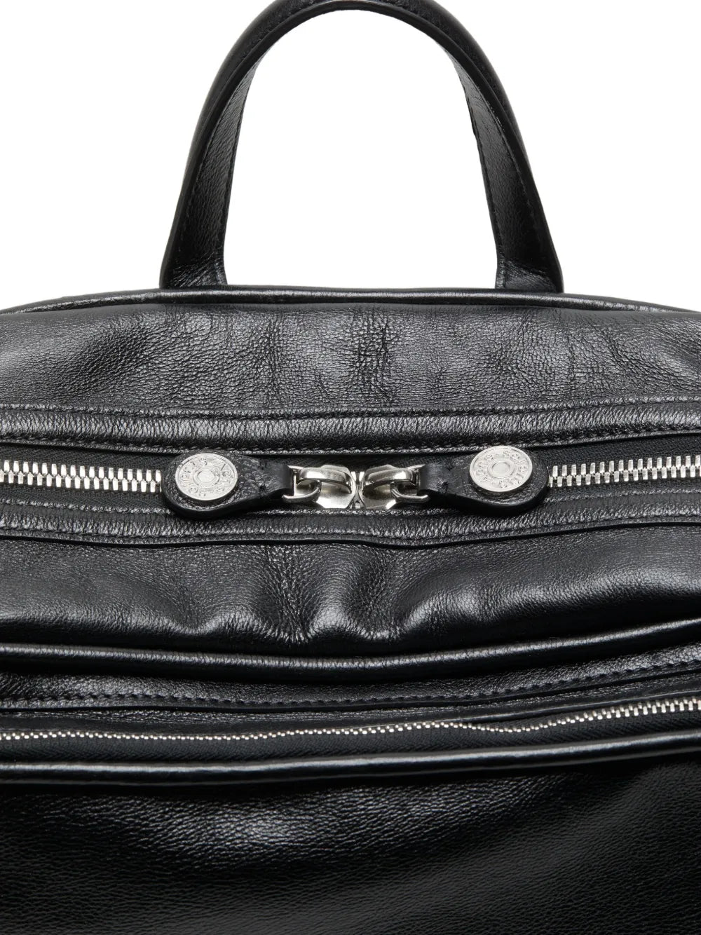 Acne Studiosleather top-handle backpack