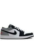 Jordan Jordan 1 Low Se White/Fire Red/Black/Matte Silver Sneakers