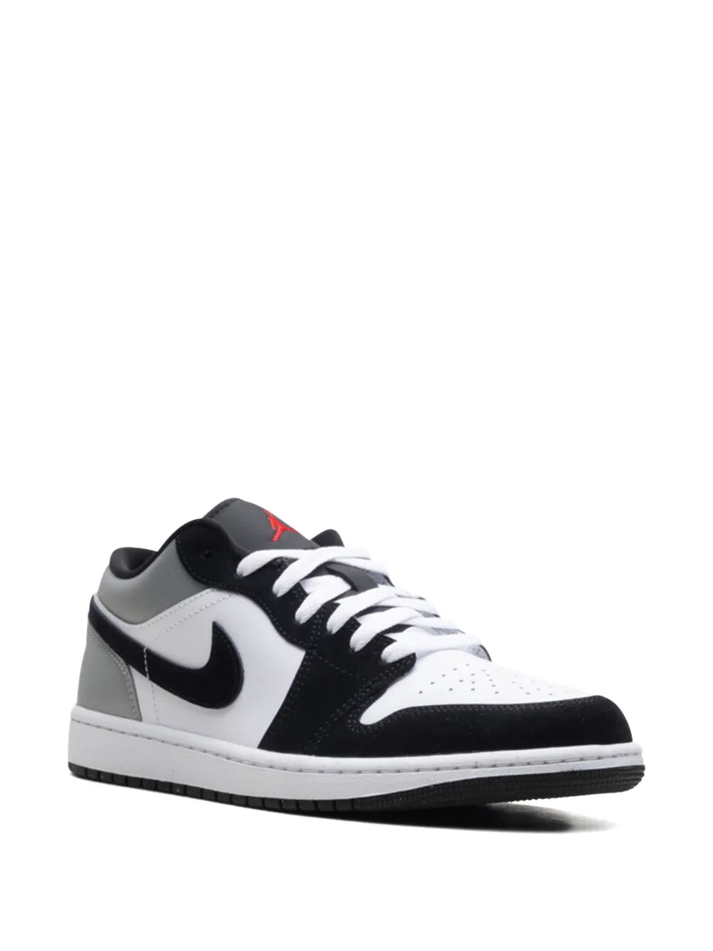 Jordan Jordan 1 Low Se White/Fire Red/Black/Matte Silver Sneakers