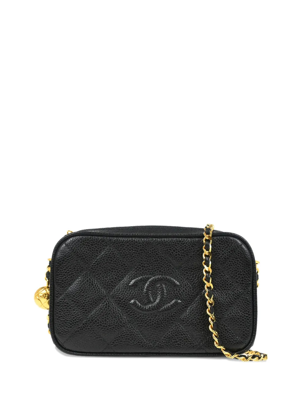 Pre-OwnedCHANEL Pre-Owned1992 Interlocking CC-logo camera bag