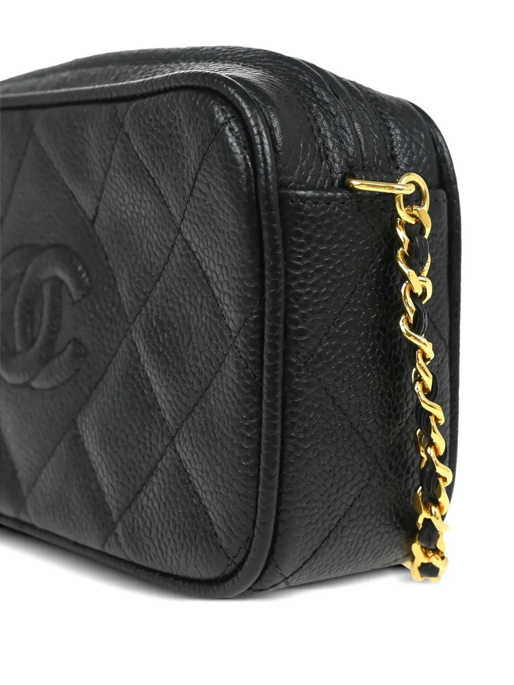 Pre-OwnedCHANEL Pre-Owned1992 Interlocking CC-logo camera bag
