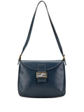 Pre-OwnedFendi Pre-Owned2010-2024 Calfskin FF Marble Flap shoulder bag