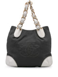 Pre-OwnedCHANEL Pre-Owned2003-2004 CC Canvas Olsen tote bag