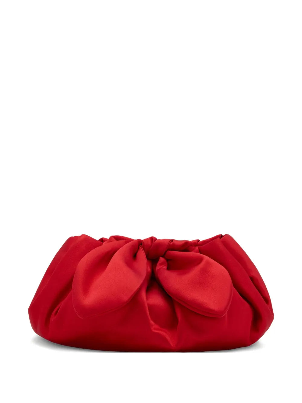 Oscar de la Rentasatin clutch bag