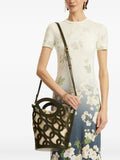Oscar de la Rentaleather tote bag