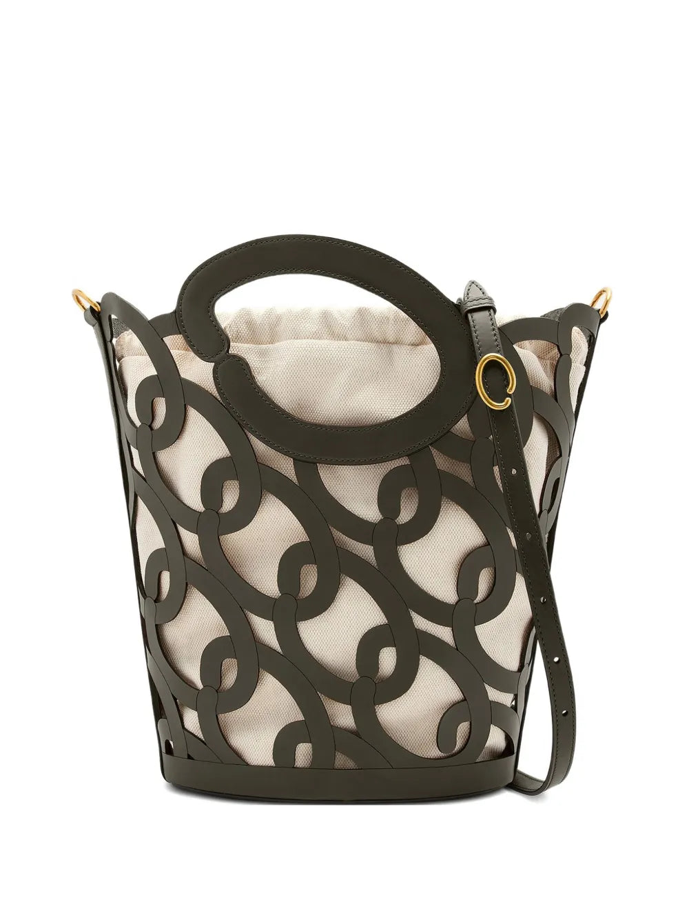 Oscar de la Rentaleather tote bag