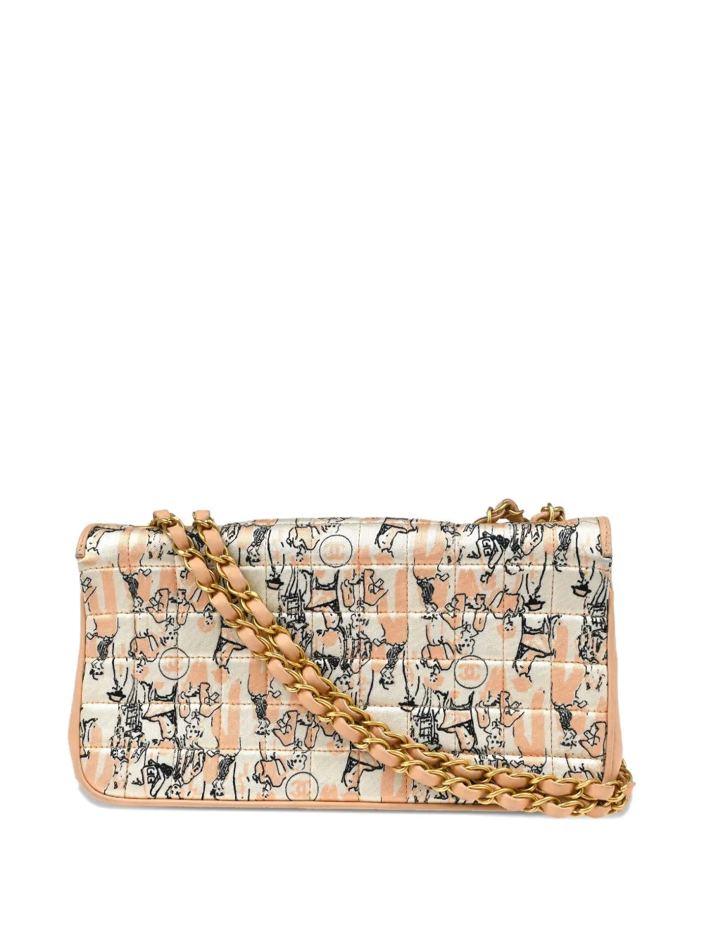 Pre-OwnedCHANEL Pre-Owned2003-2004 Satin Chain Shoulder Bag