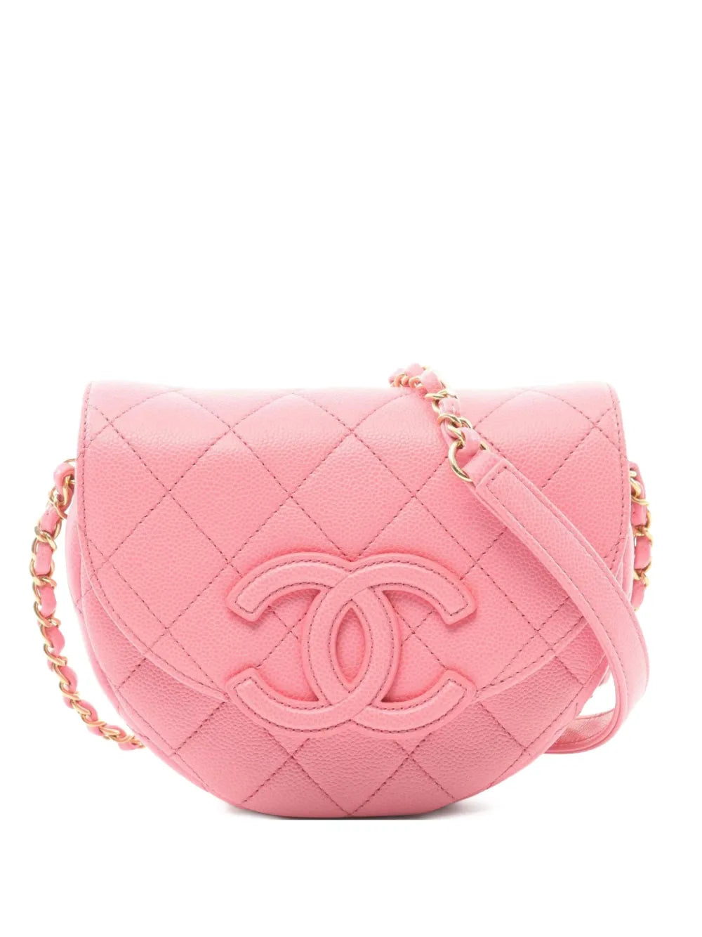 Pre-OwnedCHANEL Pre-Owned2021 mini Matelasse Chain handbag