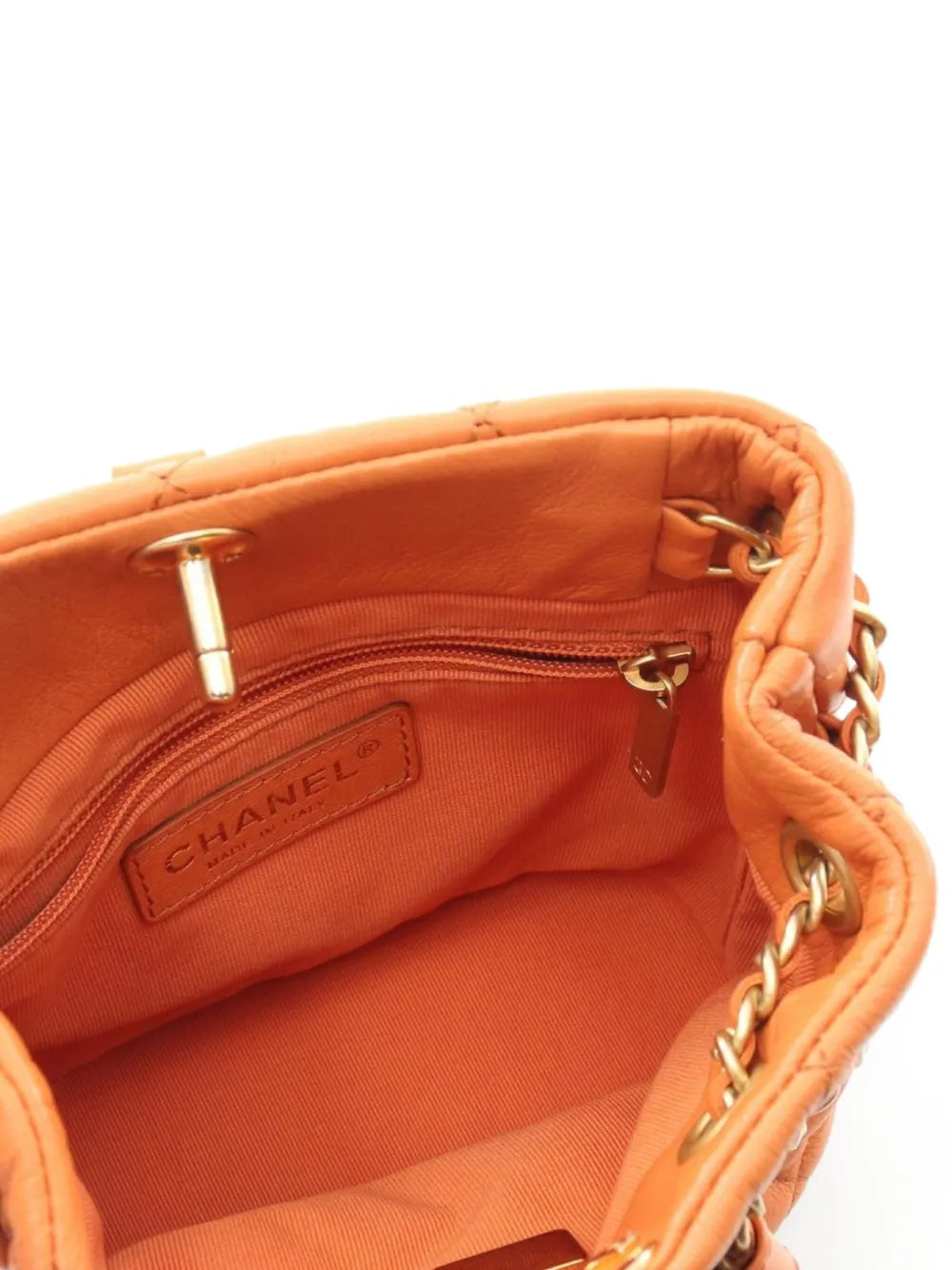 Pre-OwnedCHANEL Pre-Owned2021 interlocking CC-logo backpack