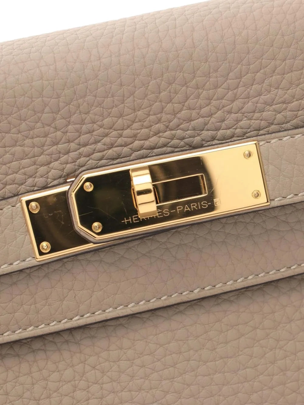 Pre-OwnedHermre-Owned2021 Kelly 28 Sellier two-way handbag