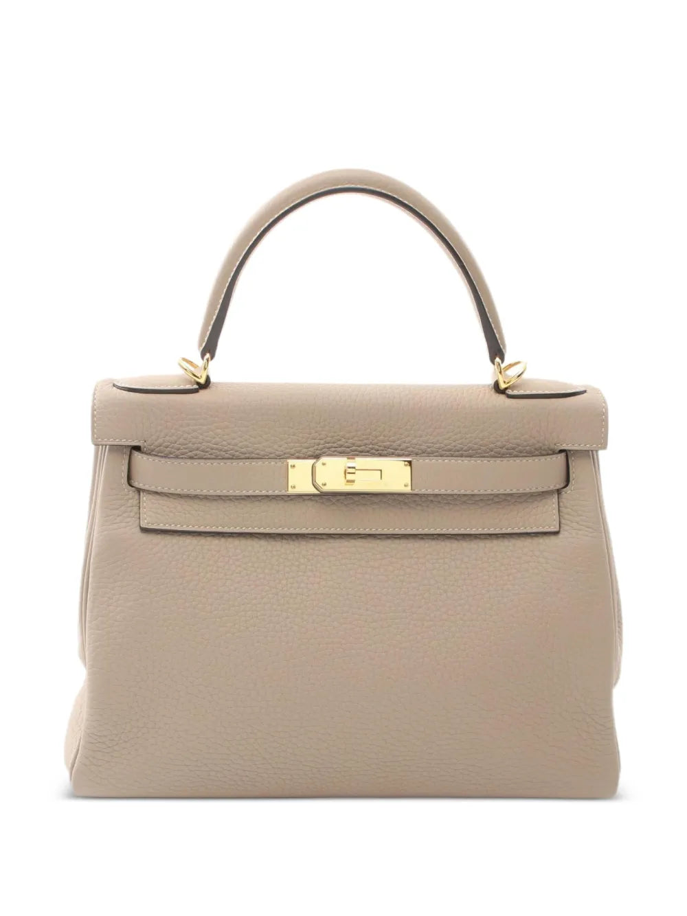 Pre-OwnedHermre-Owned2021 Kelly 28 Sellier two-way handbag