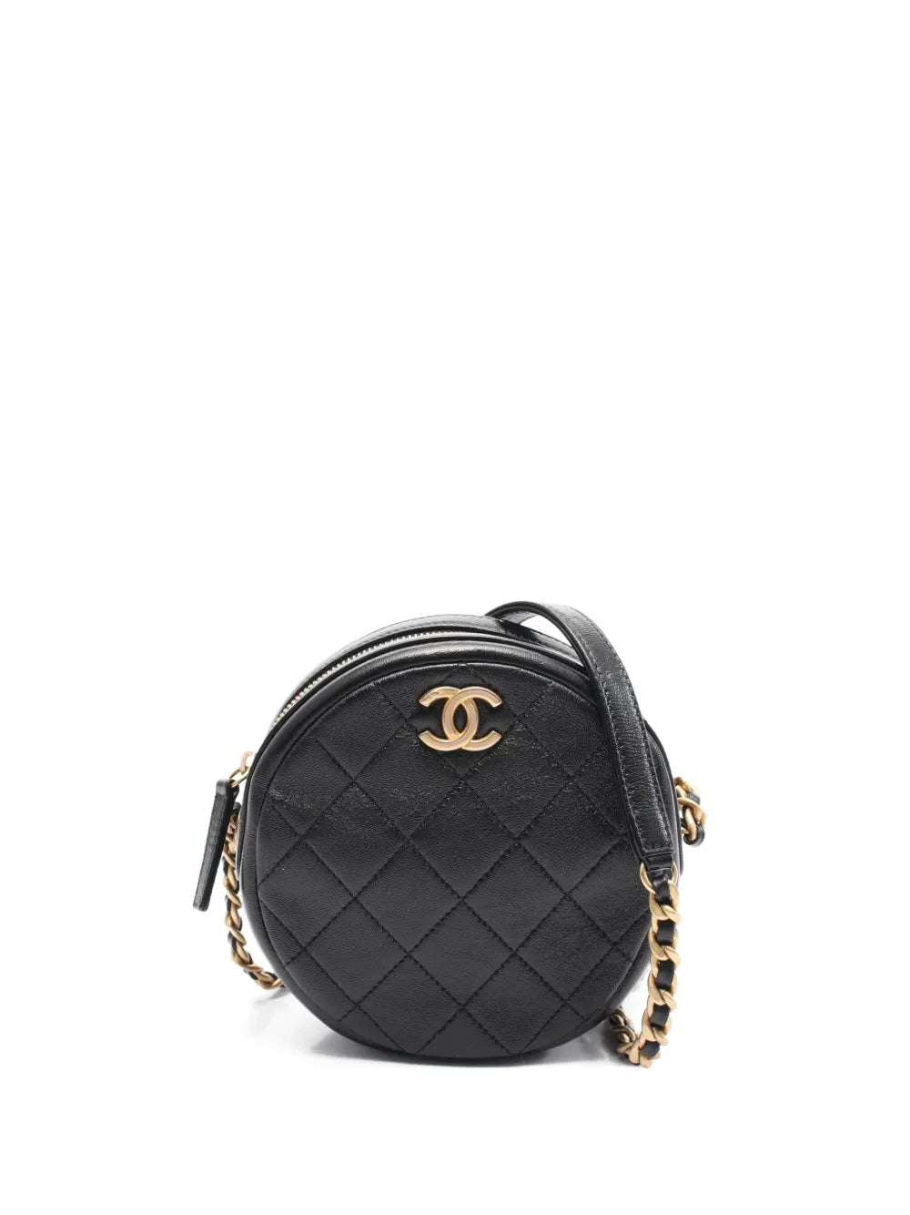 Pre-OwnedCHANEL Pre-Owned2020-2021 mini matelassleather shoulder bag
